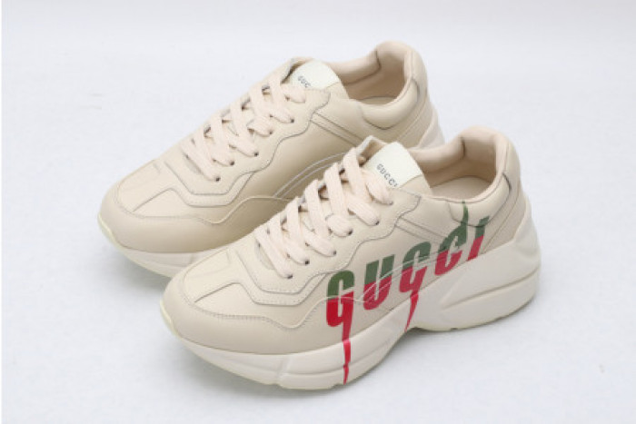 G*u*i rhyton leather sneaker