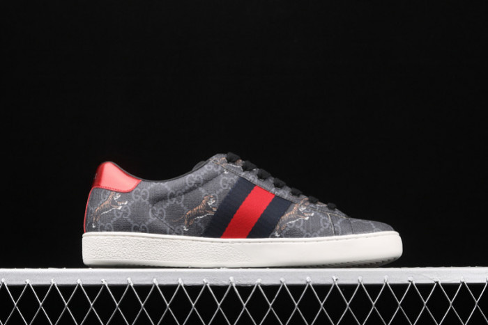 G*u*i jbg leather and sued black and tiger 429445 g0k20 1102