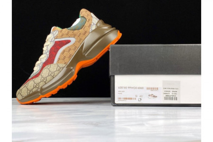 G*u*i rhyton vintage trainer sneaker 620185 99wg0 6060