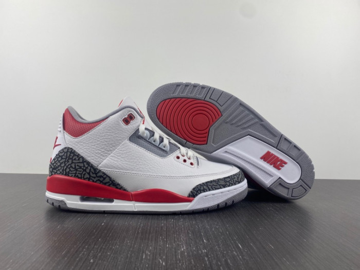 Air Jordan 3 Retro “Fire Red” DN3707-160