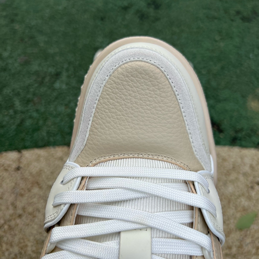 LV TRAINER MAXI Off-white brown